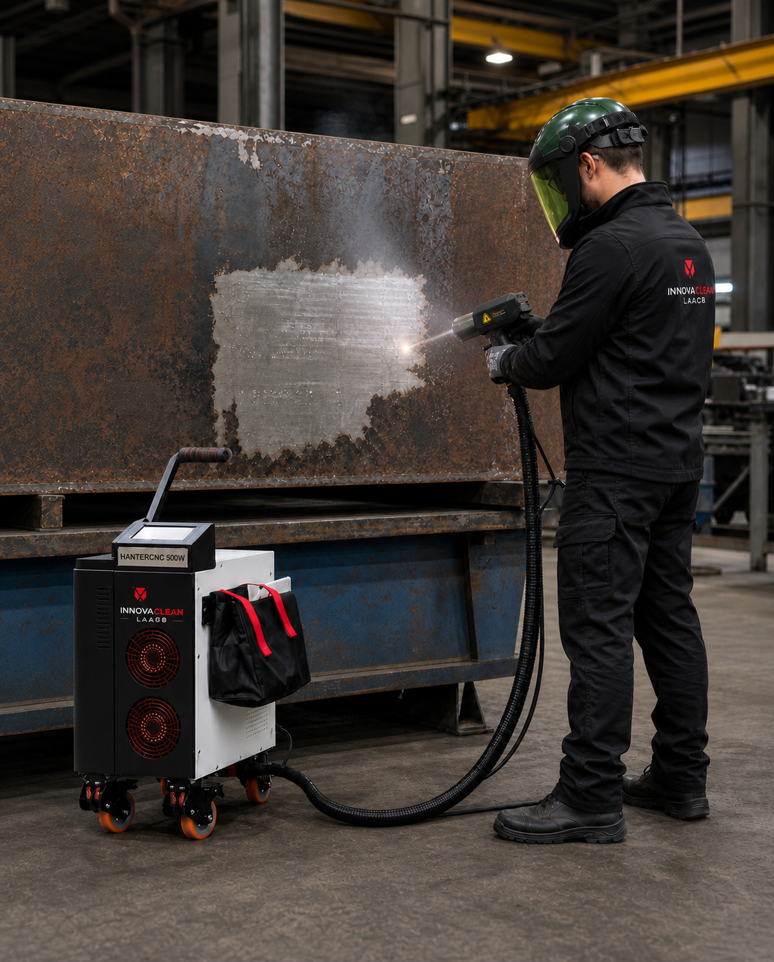 decapage-laser-industrie Décapage usine