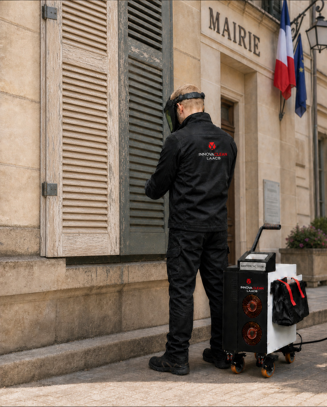 decapage-laser-collectivites Le laser sur volets
